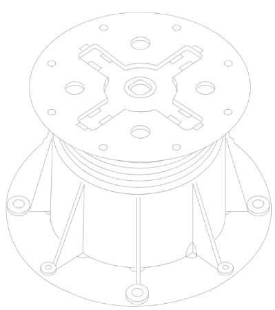 25-36 mm Plot sans correcteur de pente Buzon DPH Serie 